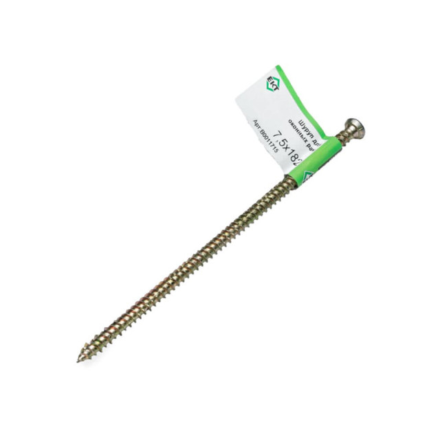 Шуруп для оконных рам 7.5*182 мм ЕКТ B0011715