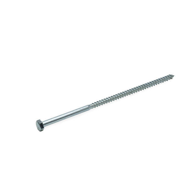 Саморез 10.0*260 мм ЕКТ B0011752 с 6-гранной головкой острый цинк 1 шт