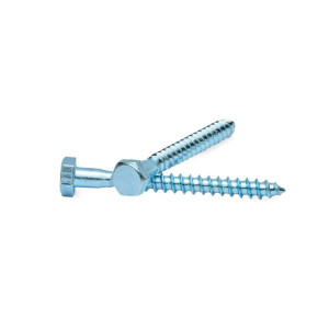 Саморез 8.0*70 мм ЕКТ B009782 с 6-гранной головкой острый цинк 8 шт