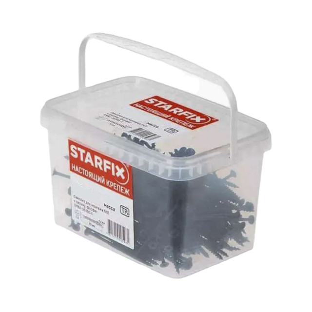 Саморез по гипсокартону 3.5*25 мм Starfix SMB1-96507-25 к металлу фосфат 2.5 кг