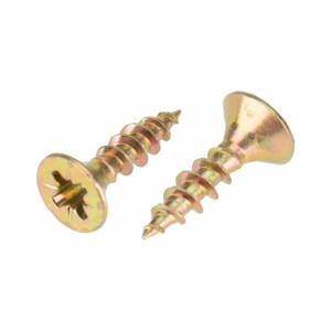 Шуруп универсальный 3.0*10 мм Starfix SMZ1-15390-100 желтый цинк 100 шт