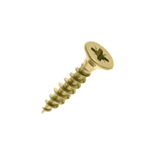 Шуруп универсальный 5*20 мм Starfix SMZ1-35400-50 желтый цинк 50 шт