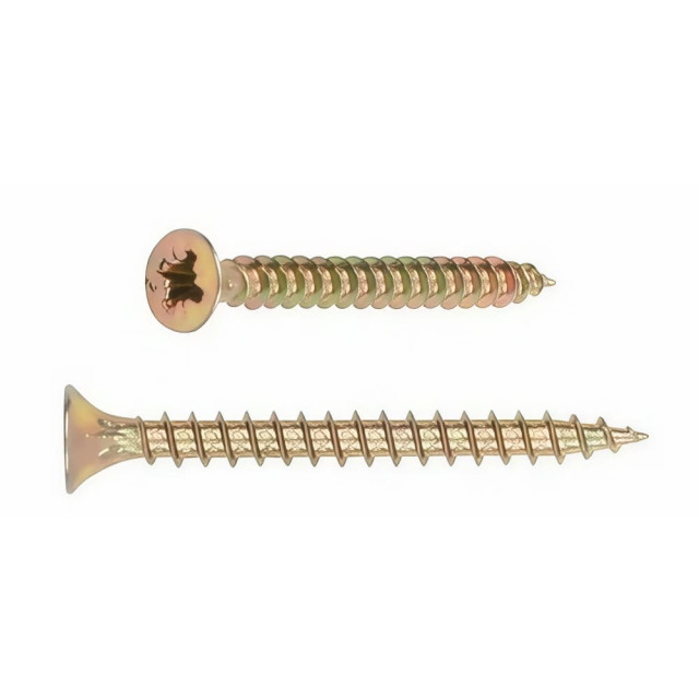 Шуруп универсальный 6*50 мм Starfix SMP2-81430-50 желтый цинк 50 шт