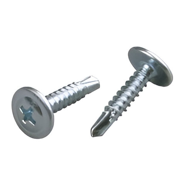 Саморез с прессшайбой M FIX 4.2*13 мм цинк сверло 200 шт