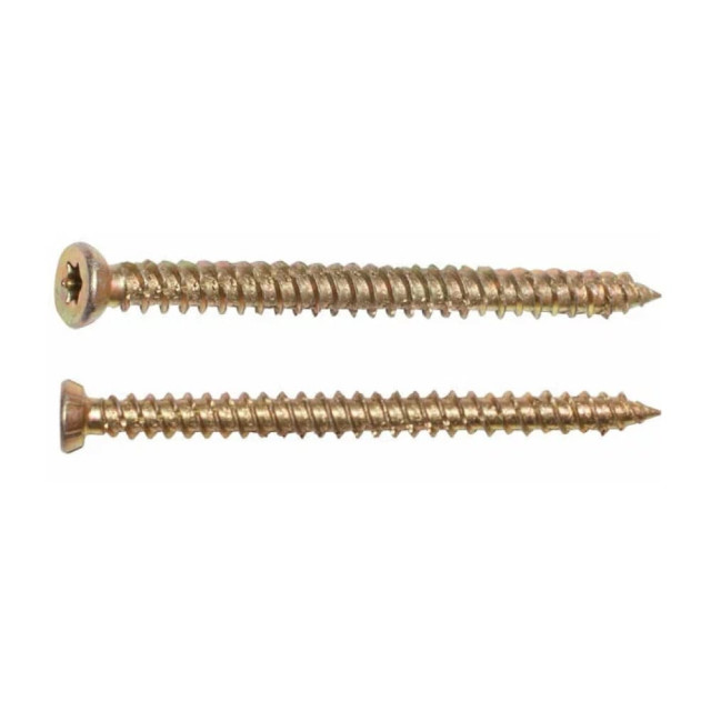 Шуруп по бетону 7.5*212 мм Starfix SM-99258 желтый цинк Т30