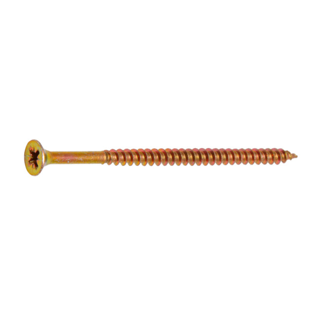Шуруп универсальный 6*160 мм Starfix SMC3-81540-100 желтый цинк