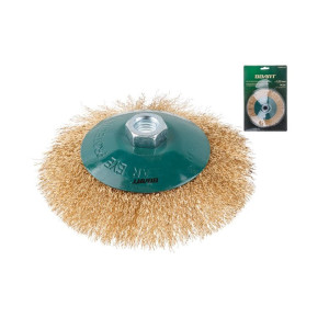 Щетка дисковая Волат 81050-125 гофрированная 125 мм M14