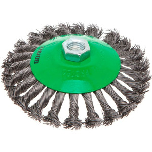 Щетка дисковая Волат 81060-125 косичка 125 мм/М14