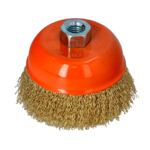 Щетка торцевая Faster Tools 3511 M14 60 мм латунная