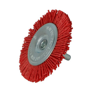 Щетка Faster Tools 3833 65 мм нейлоновая с хвостовиком