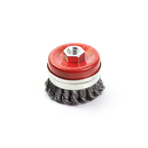 Щетка для шлифмашины Gepard GP0860-65 чашка косичка 65 мм усиленная