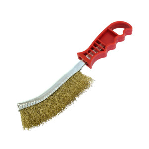 Щетка проволочная Рошма универсальная латунная 115 мм