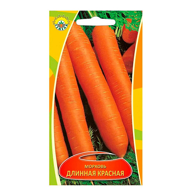 Морковь Длинная красная ИП Семена 1 г