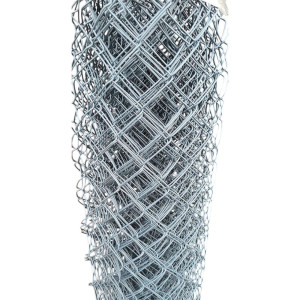 Сетка-рабица 55*55*2.6 мм с ПВХ серая 1.2*10 м