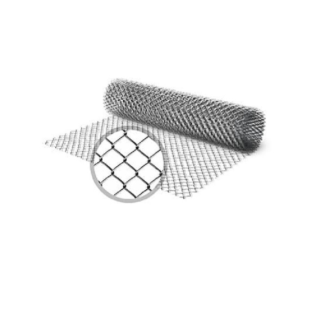 Сетка рабица оцинкованная 55*55 мм D-1.6 мм h 1.5*10 м