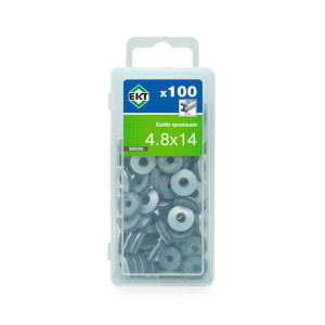 Шайба кровельная 4.8*14 мм ЕКТ В009395 100 шт