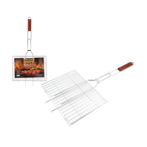Решетка для барбекю Ecos RD-171D 35*25*2 см хром