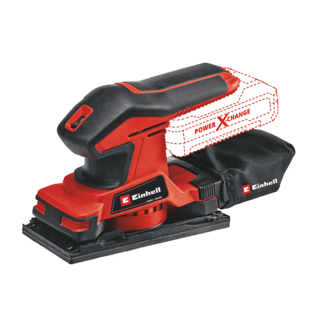Шлифмашина вибрационная Einhell TC-OS 18/187 Li Solo аккумуляторная