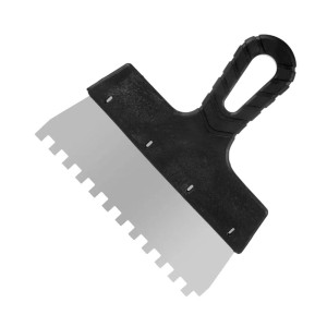 Шпатель фасадный Remocolor Мастер 12-8-200 зубчатый нержавеющая сталь 200 мм зуб 8*8 мм