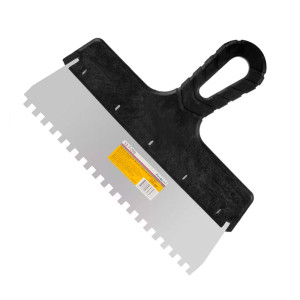 Шпатель фасадный Remocolor Мастер 12-7-250 зубчатый нержавеющая сталь 250 мм зуб 6*6 мм