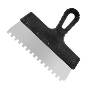 Шпатель фасадный Remocolor Мастер 12-8-250 зубчатый нержавеющая сталь 250 мм зуб 8*8 мм