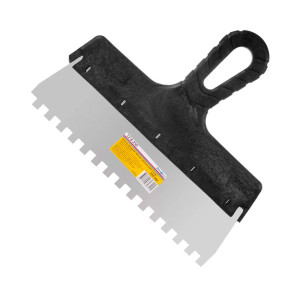 Шпатель фасадный Remocolor Мастер 12-8-250 зубчатый нержавеющая сталь 250 мм зуб 8*8 мм