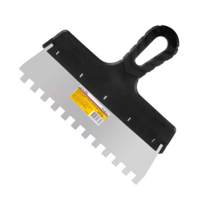 Шпатель фасадный Remocolor Мастер 12-9-250 зубчатый нержавеющая сталь 250 мм зуб 10*10 мм