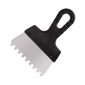 Шпатель фасадный Remocolor Мастер 12-8-150 зубчатый нержавеющая сталь 150 мм зуб 8*8 мм