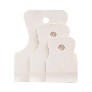 Шпатель Admiral ШРБ резиновый белый 80 мм