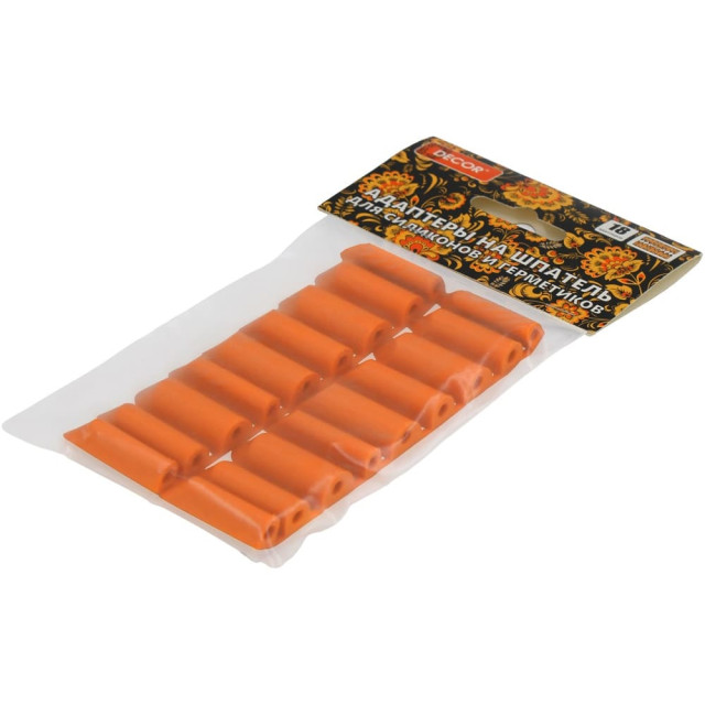 Адаптеры сменные Decor 113-450 на шпатель для герметиков 18 шт