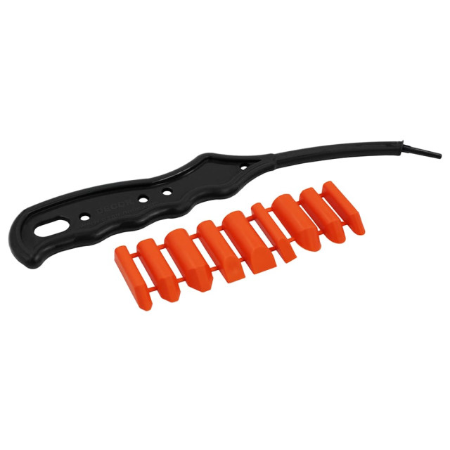 Шпатель Decor 113-400 для селиконов и герметиков со сменными адаптерами