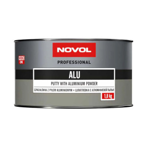 Шпатлёвка Novol ALU с алюминиевой пылью 1.8 кг