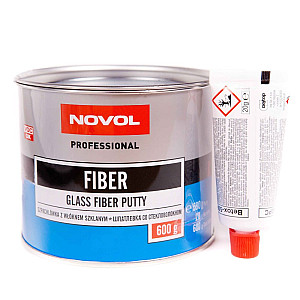 Шпатлёвка Novol Fiber со стекловолокном 0.6 кг