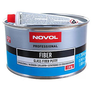Шпатлёвка Novol Fiber со стекловолокном 1.8 кг