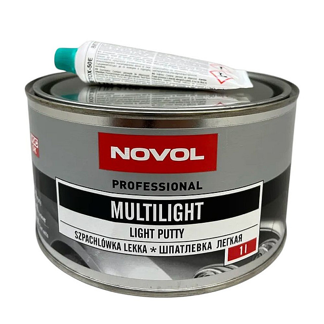 Шпатлёвка Novol Multilight лёгкая мультифункциональная 1 л