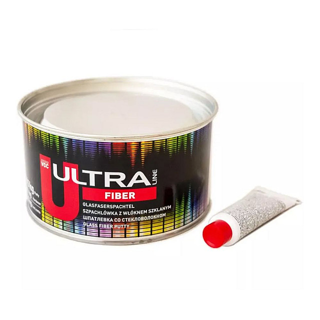 Шпатлёвка Novol Ultra Fiber со стекловолокном 0.8 кг