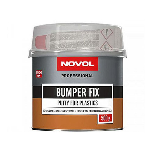 Шпатлёвка Novol Bumper Fiх для пластиков 0.5 кг