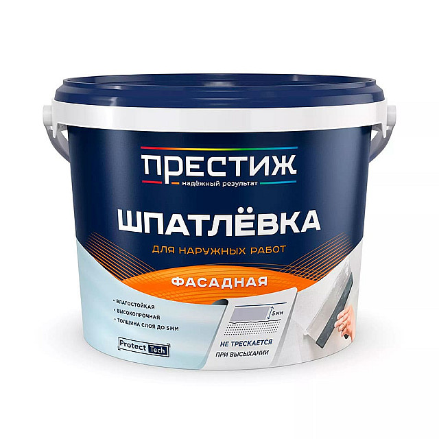 Шпатлевка Престиж фасадная 3 кг
