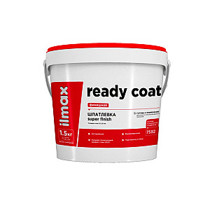 Шпатлевка финишная ilmax ready coat белая 1.5 кг