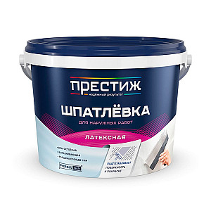 Шпатлевка Престиж латексная 3 кг