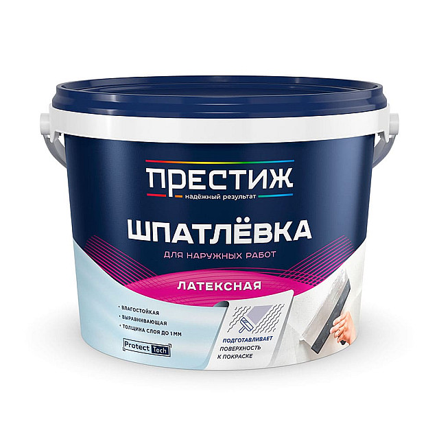 Шпатлевка Престиж латексная 3 кг