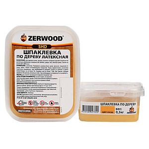 Шпатлевка Zerwood SHD по дереву латексная сосна 0.3 кг
