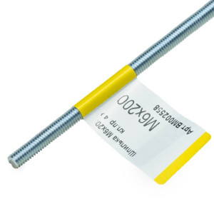Шпилька резьбовая M6*200 мм Монтаж BM002558 цинк
