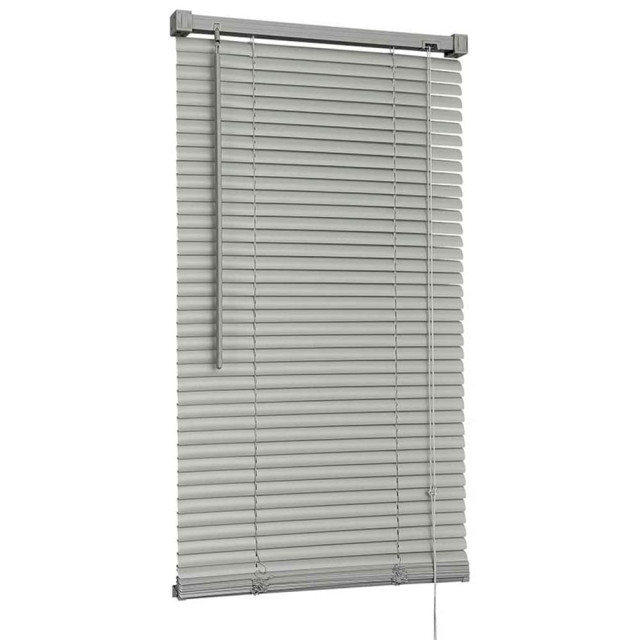 Жалюзи Delfa ПВХ NO.RF-M-001 80/160 см серебро