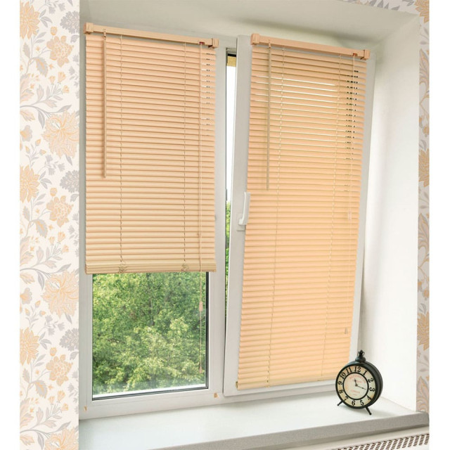 Жалюзи Delfa ПВХ NO.RF-M-007 100/160 см ваниль