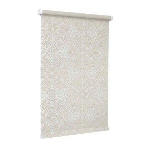 Штора рулонная Delfa Металлик принт СРШ-01М-7591 66(62)/170 см кремовый