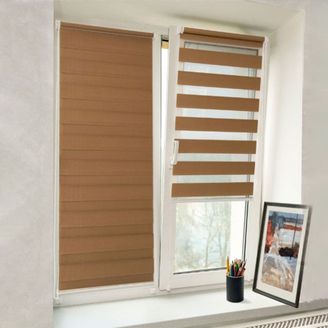 Штора рулонная Delfa Стандарт СРШ-01МК-41025 56(52)/160 см шоколад