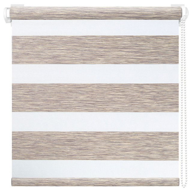Штора рулонная Вудэн 014.13 52*160 см бежево-серый