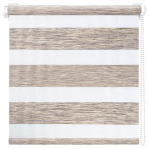 Штора рулонная Вудэн 014.13 78*160 см бежево-серый