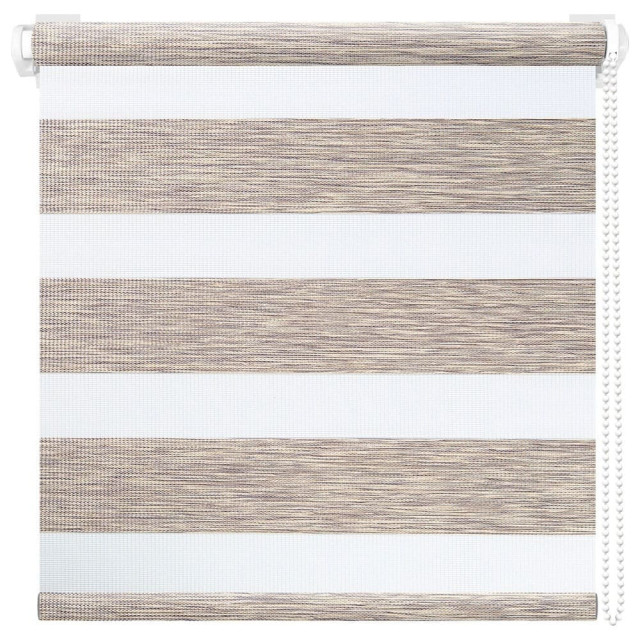 Штора рулонная Вудэн 014.13 57*160 см бежево-серый